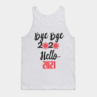 Hello 2021, Happy New Year 2021 Christmas, Merry Christmas Tank Top